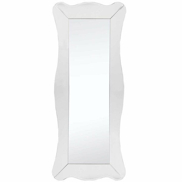 Camden Isle 24 x 65 in. Wavelength Beveled Accent Mirror 86305